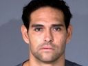 This undated image provided by the Indianapolis Metropolitan Police Department shows former NFL quarterback and sports analyst Mark Sanchez. (Indianapolis Metropolitan Police Department via AP)