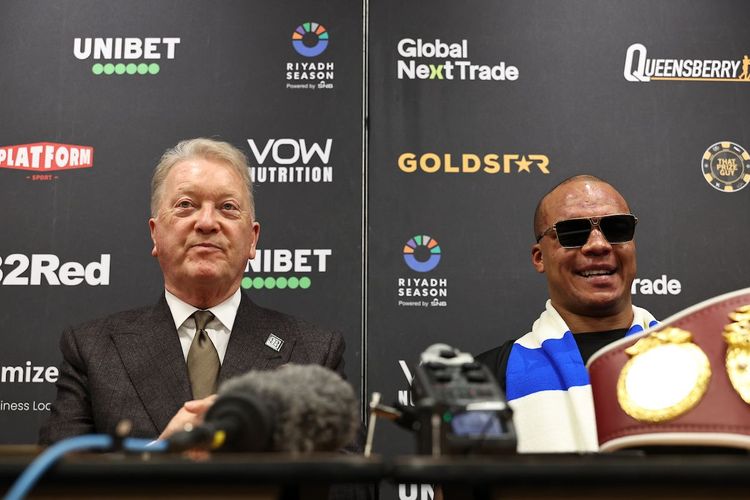 Oleksandr Usyk vs. Fabio Wardley could take place in March, Warren says