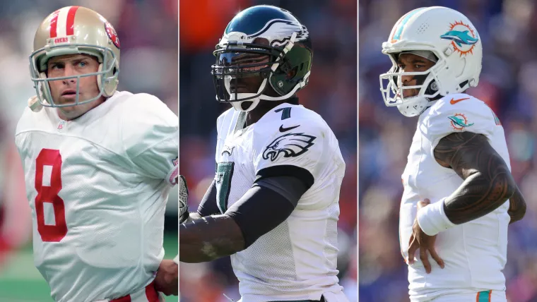 8 best left-handed QBs in NFL history, ranked from Michael Vick to Steve Young image