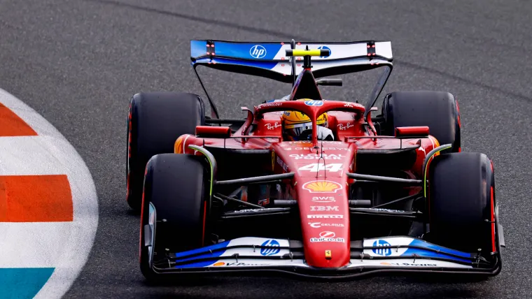 Lewis Hamilton of Ferrari 051625.