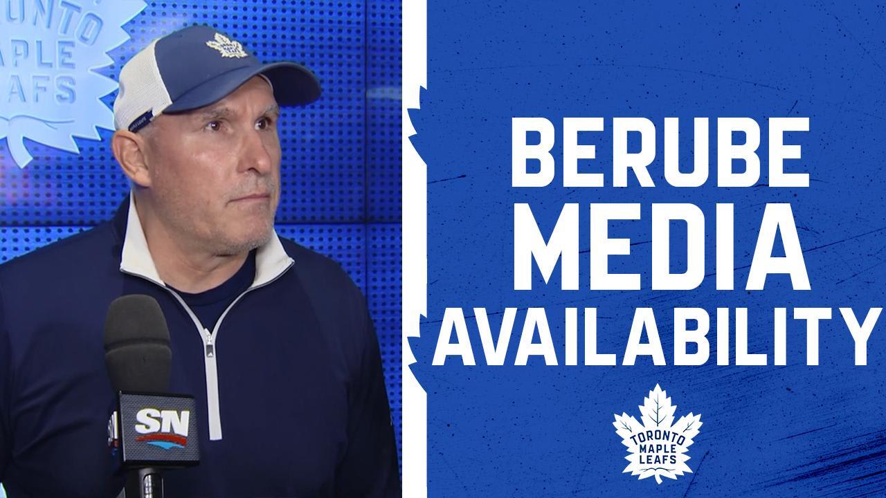 Craig Berube | Practice | October 20, 2025
