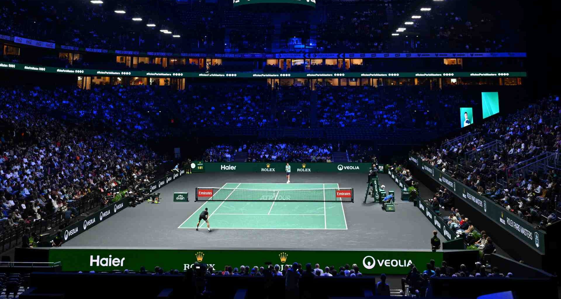 The 2025 Rolex Paris Masters runs from 27 October to 2 November at La Défense Arena.