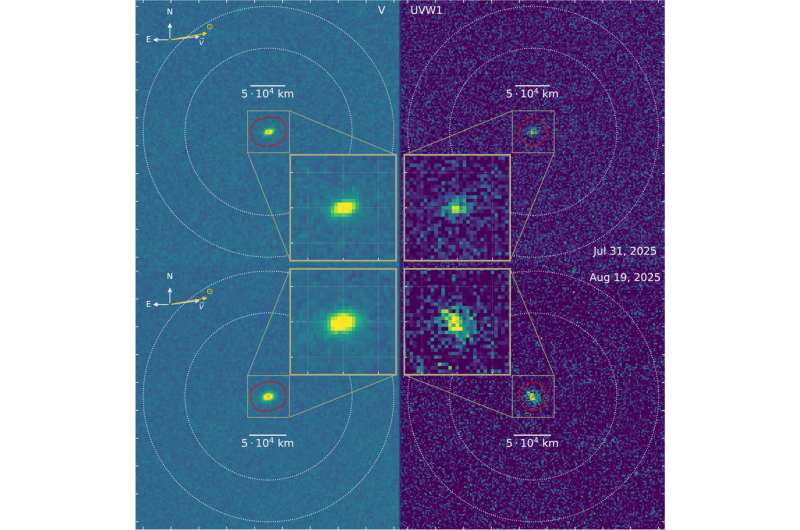 Physicists uncork a message in a bottle from another star