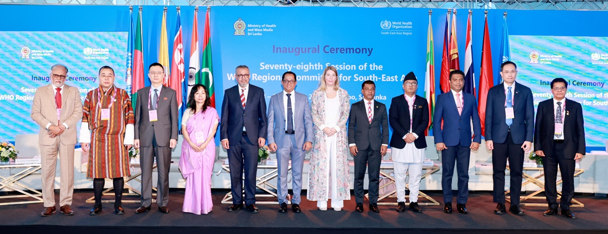 WHO South-East Asia Regional Committee Session begins