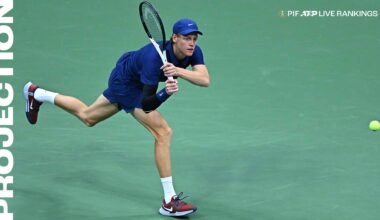 Jannik Sinner will return to No. 1 in the PIF ATP Rankings if he wins the Rolex Shanghai Masters this week in Paris.