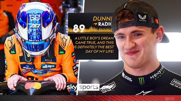 Irish rookie Alex Dunne impressed on his debut with McLaren by landing a fourth-place finish at the end of P1 in Austria.