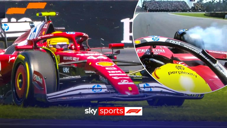 Lewis Hamilton came off track three times during final practice ahead of the Mexico City Grand Prix.