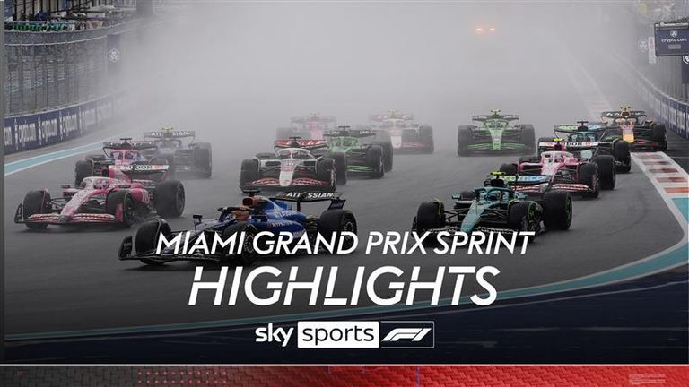 Highlights of the Sprint race from the Miami Grand Prix.