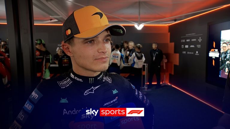 Lando Norris was left despondent after finishing seventh in Baku as he failed to fully capitalise on title rival and McLaren team-mate Oscar Piastri having crashed out on the opening lap.