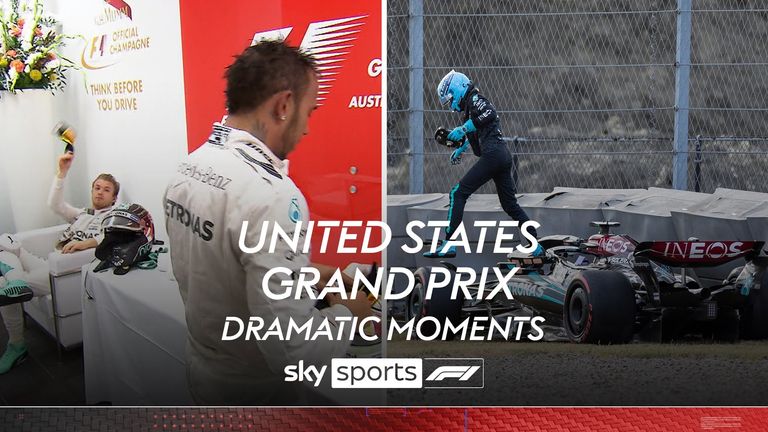 Look back at some of the most dramatic moments to have taken place at the United States Grand Prix.