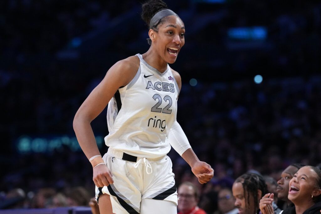 A’ja Wilson’s Reaction Goes Viral As Fans Boo WNBA Commissioner Cathy Engelbert