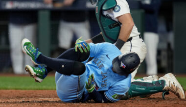 Blue Jays upset with Mariners fans' reaction to Springer injury