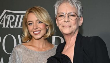 Jamie Lee Curtis Has Hilarious Reaction to Sydney Sweeney's NSFW Red Carpet Gown