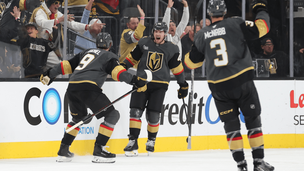 Schmid, Golden Knights hand Hurricanes 1st loss of season
