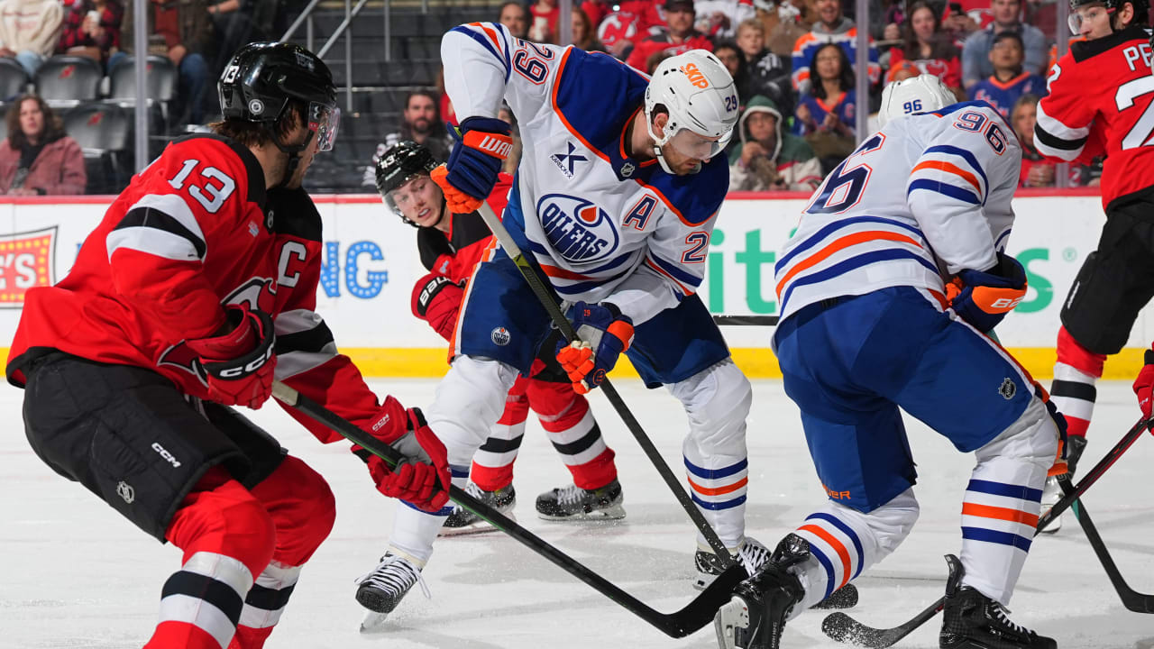 PRE-GAME REPORT: Oilers at Devils