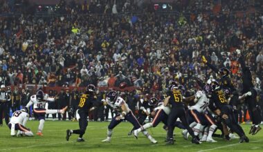 Video of fight at Bears-Commanders highlights downside of attending games