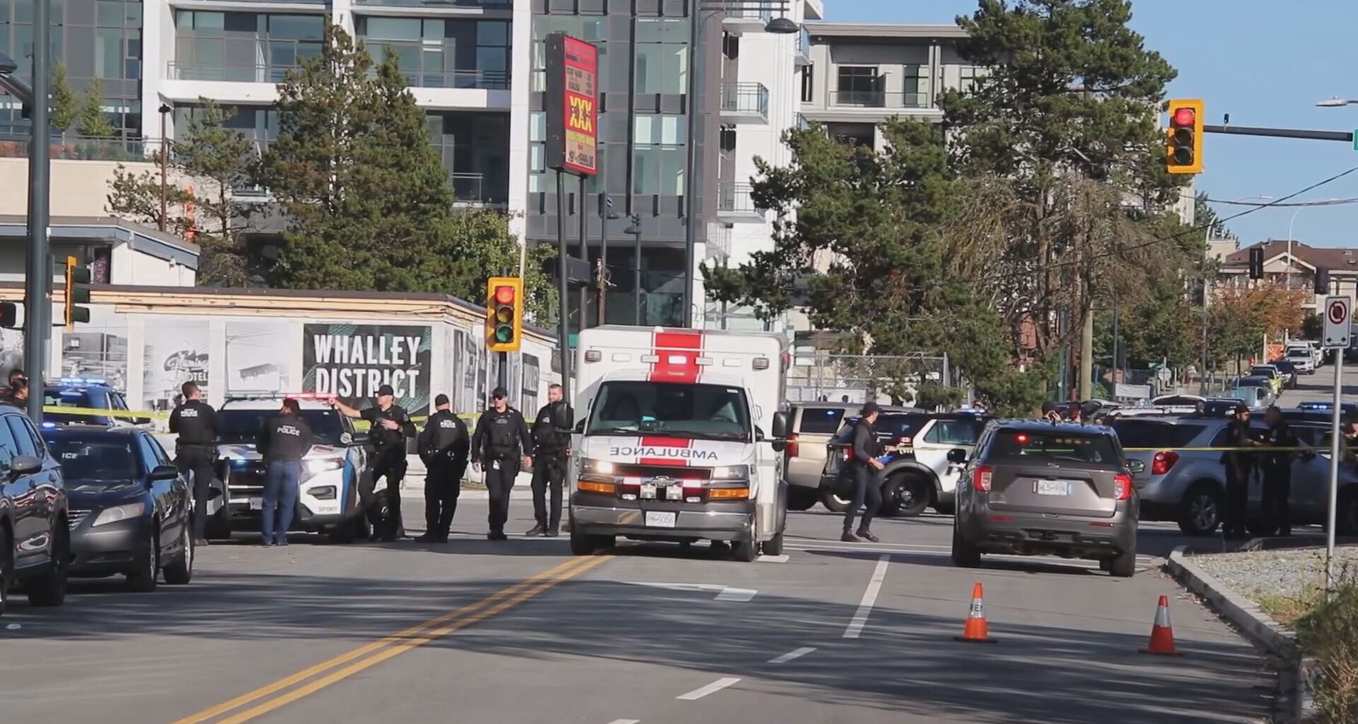 Shots fired at King George Boulevard: Surrey Police