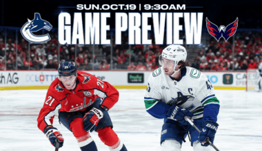 Canucks Look to Continue Building Momentum in Sunday Morning Matchup Against Capitals