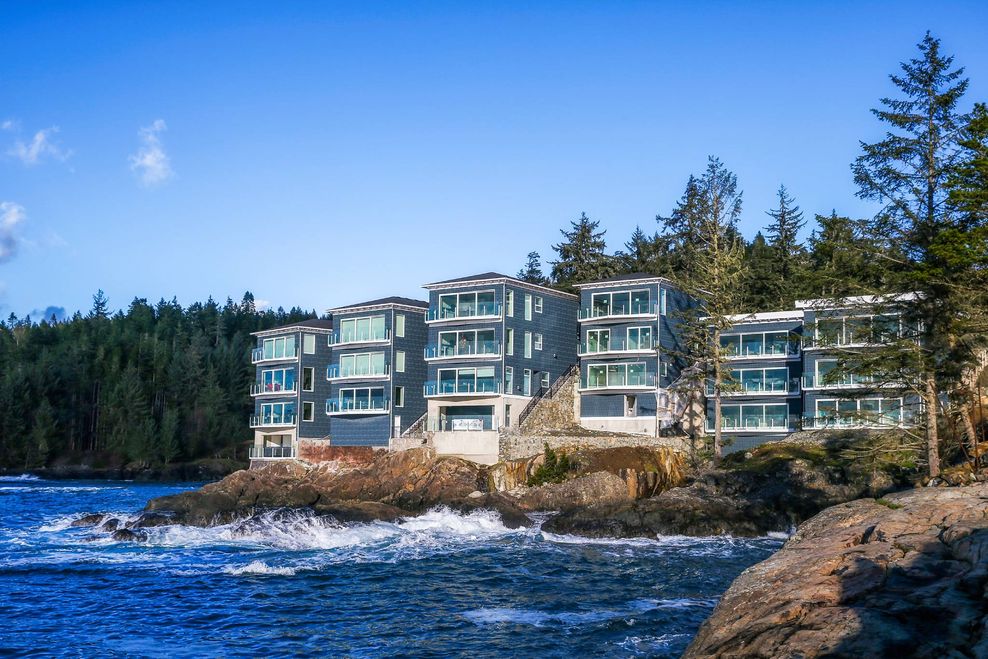The Sooke Point Ocean Cottage overlooking the ocean available to be won in the VHG+ Millionaire Lottery.