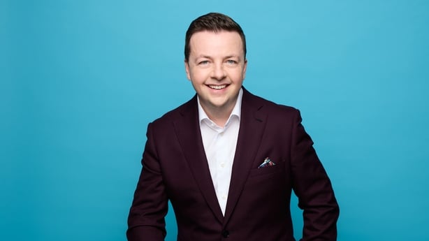 Oliver Callan poses for a promotional shot