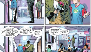 Doctor Zeller, Damian Wayne And Bernard Dowd in Batman #3 (Spoilers)