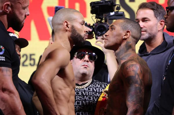 Eubank V Benn Ii Weigh In