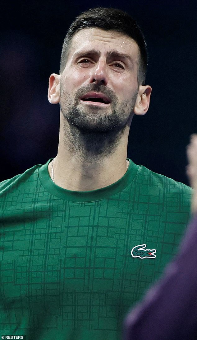 Novak Djokovic's win over Alejandro Tabilo in the second round at the Hellenic Championship in Athens seemed like another routine day - until a tribute flashed up on the screen post-match