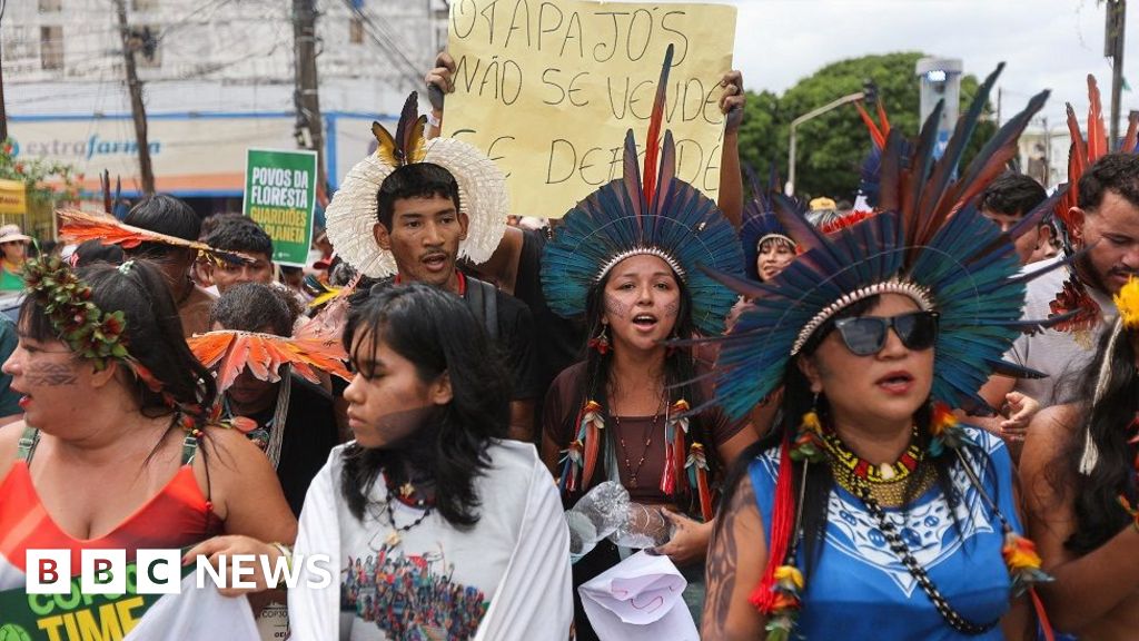 Thousands march outside COP30 summit in call for action