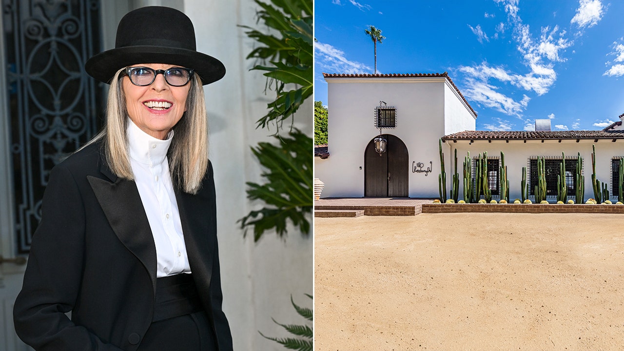 Diane Keaton's former Beverly Hills home lists for $25M after actress dies