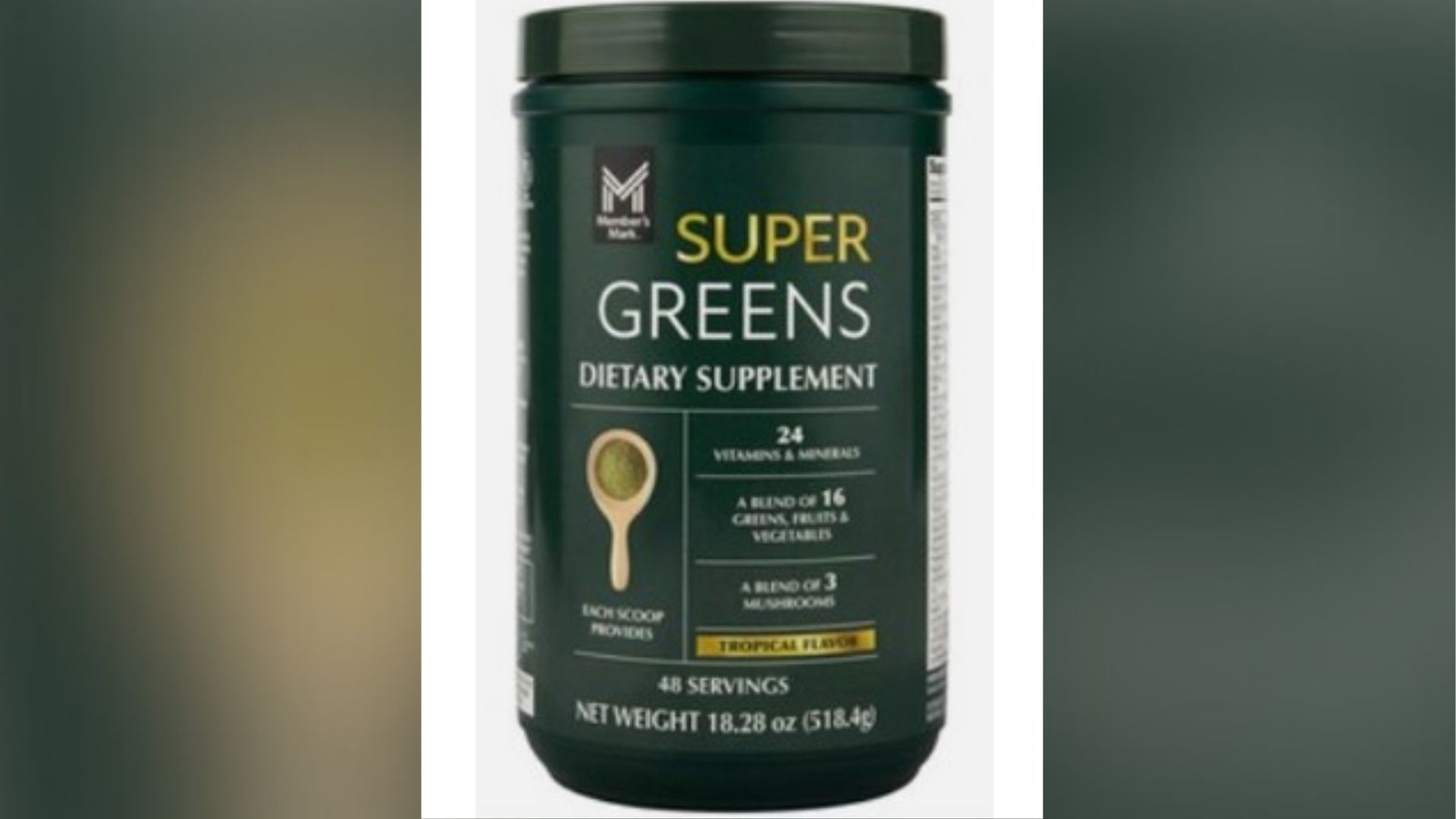 Super greens powder supplements sold at Sam's Club linked to salmonella outbreak