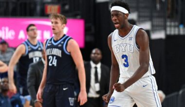 AJ Dybantsa scores 21 in BYU debut, says observing Aces helped prep