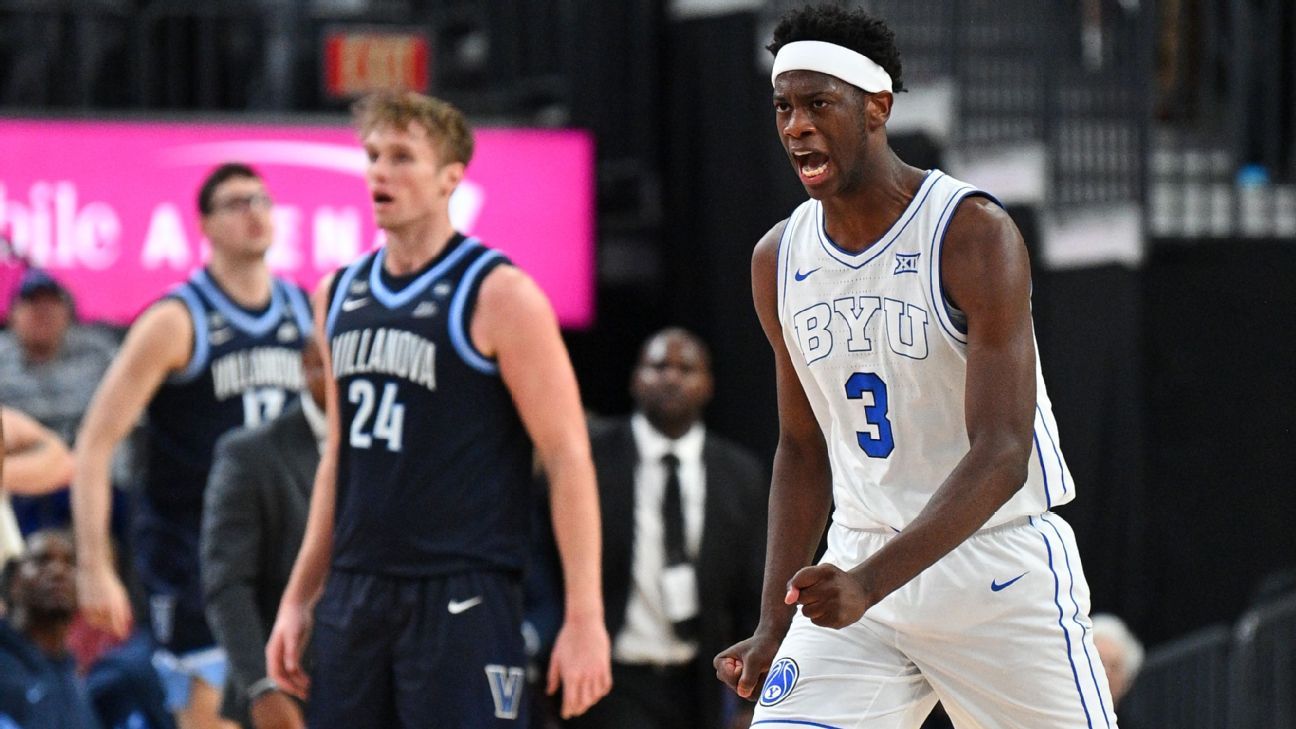 AJ Dybantsa scores 21 in BYU debut, says observing Aces helped prep