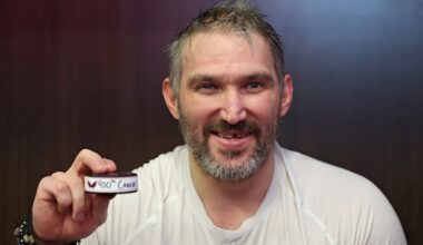 Alex Ovechkin becomes 1st in NHL history to score 900 goals