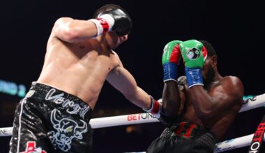 Ortiz runs over Lubin, then has heated faceoff with Ennis