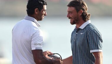 Aaron Rai denies Tommy Fleetwood another golf title by winning playoff in Abu Dhabi