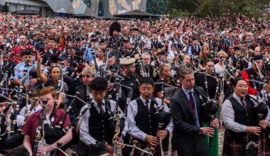 Bagpipers Blow Past World Record With Fiery AC/DC Tribute