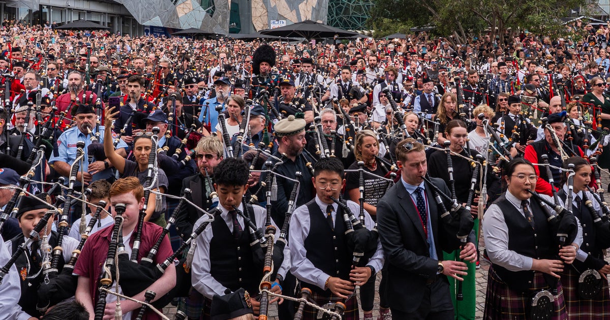 Bagpipers Blow Past World Record With Fiery AC/DC Tribute