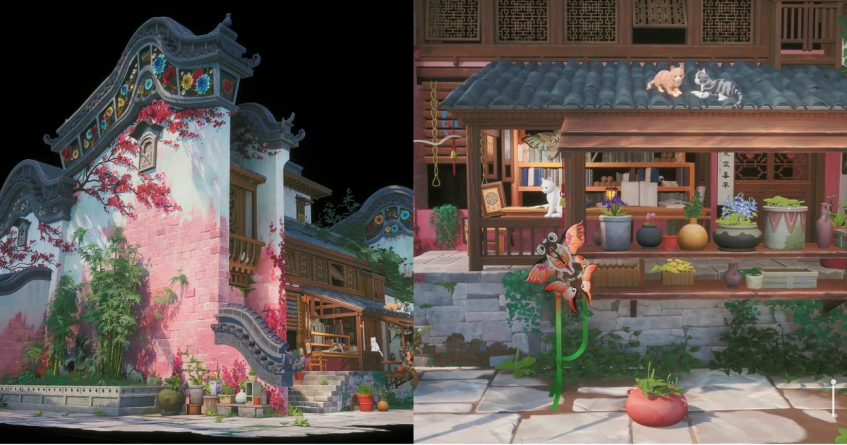 Creating Huizhou-Style Courtyard with Unreal Engine & Substance 3D