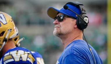 Blue Bombers head coach Mike O'Shea to return to the sidelines in Winnipeg for another season