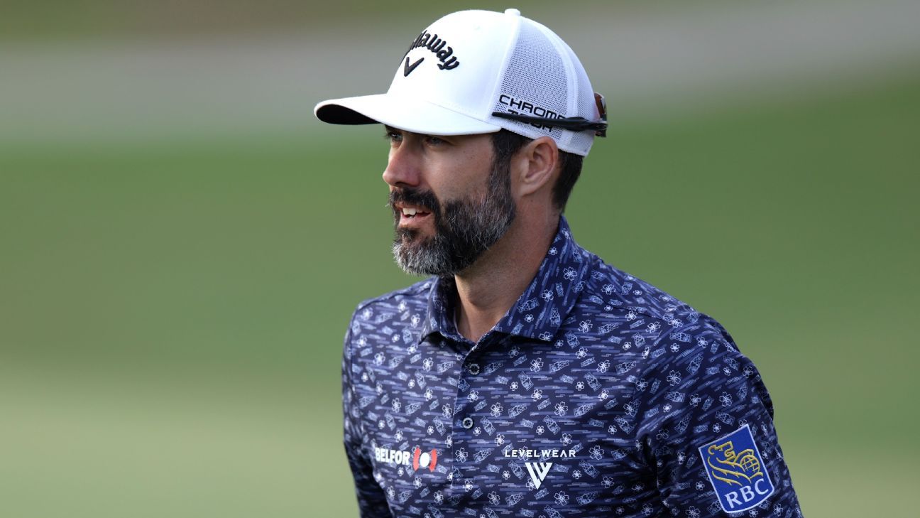 Adam Hadwin holds onto lead at windy Bermuda Championship