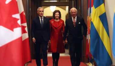 Swedish king and queen in Ottawa for third official visit to Canada
