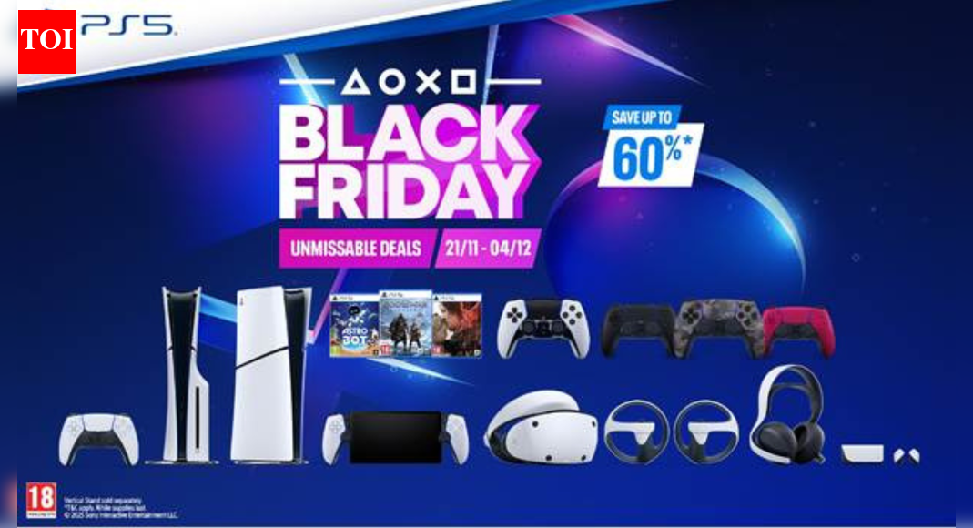 PlayStation India announces Black Friday Sale with up to Rs 10,000 discount on PS5 consoles, accessories, games: All the deals |