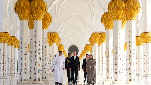 Carney signs U.A.E. investment pact, launches trade talks during Abu Dhabi visit