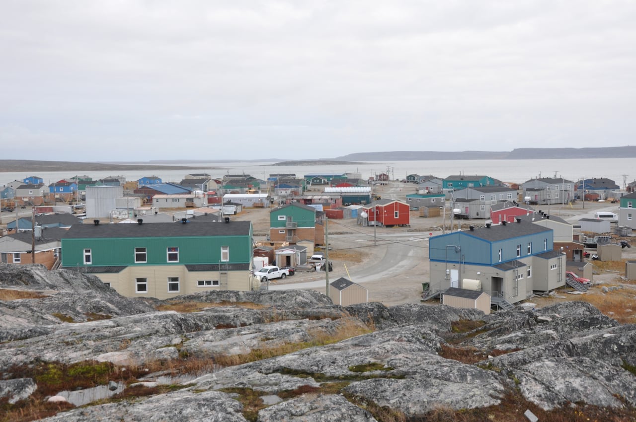 The town of Inukjuak, Nunavik, pictured on Oct. 15, 2025.