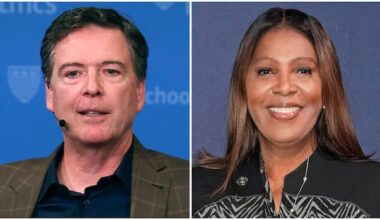 Criminal cases against ex-FBI director Comey, Letitia James dismissed in blow to Trump administration