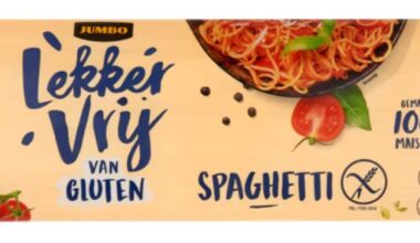 Jumbo recalls gluten-free spaghetti for having too much gluten