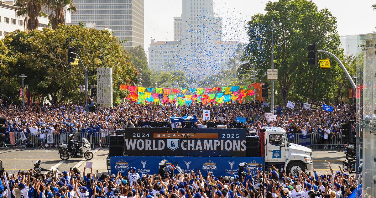 2025 World Series: After one pair, three of a kind? | by Mark Langill | Nov, 2025