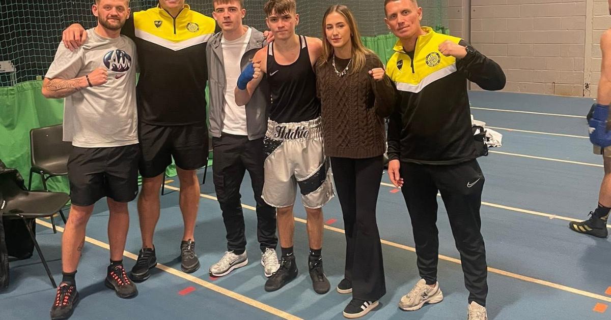 Alloa Boxing Club on the road with their rising stars