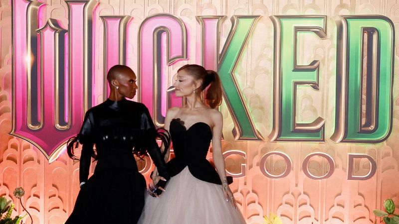 Cynthia Erivo, who lost her voice ahead of ‘Wicked: For Good’ red carpet, gets an interview assist from Ariana Grande