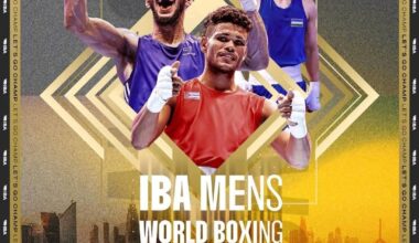 The registrations for the IBA Men’s Elite World Boxing Championships are in progress